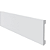 RODAPE POLIESTIRENO GART WALLSTYL WB15 BRANCO 15CM LISO 18MM - 2,44M - Imagem 1