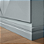 RODAPE POLIESTIRENO GART WALLSTYL FB7 BRANCO 7CM FRISADO 18MM - 2,44M - Imagem 3
