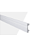 RODAPE POLIESTIRENO GART WALLSTYL FB7 BRANCO 7CM FRISADO 18MM - 2,44M - Imagem 1