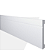 RODAPE POLIESTIRENO GART WALLSTYL FD1 BRANCO 10CM FRISADO 15MM - 2,44M - Imagem 1
