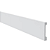 GUARNICAO POLIESTIRENO GART WALLSTYL WB11G BRANCO 11CM LISO 18MM - 2,44M - Imagem 1
