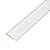 RODAPE DE PVC ARKHE BRANCO 7CM FRISADO 15MM - 2M - Imagem 1