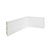 RODAPE POLIESTIRENO LIGHT RUFFINO BRANCO 10CM FRISADO 13MM - 2,40M - Imagem 1