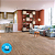 PISO LAMINADO EUCAFLOOR GRAN ELEGANCE ACQUA RESIST CARVALHO OURO - 2,77M2 - Imagem 2