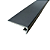 CANTO INTERNO ALUMINIO VINILICO 2MM/3MM FUME - 3M - Imagem 1