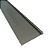 FRONTAL DE ESCADA ALUMINIO VINILICO 2MM/3MM FUME - 3M - Imagem 1
