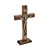 Crucifixo de Mesa Madeira Frisada - 26cm - Imagem 2