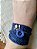 Pulseira em Crochê Azul - Imagem 2