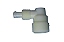 ADAPTADOR PLÁSTICO  3/8" X 3/8" COM ESPIGÃO (ENCAIXE MANGUEIRA) - Imagem 1