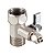 Adaptador T c/ REGISTRO METAL 1/2" x 1/2" x 1/4" - Imagem 1