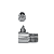 Adaptador T em Metal  Cromado 1/2" x 1/2" x 1/4" CURTO - Imagem 1