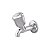 TORNEIRA METAL BEBEDOURO INDUSTRIAL 1/2" NPT - Imagem 1