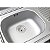 Cuba de Aço Inox Tramontina Prime 1-17 (47x30,5x17,5) Alto Brilho 304 C/ Válvula 4 1/2" P/ Pia de Cozinha Cód. 94022/202. - Imagem 6