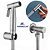 Ducha Higiênica Aço Inox 304 Acetinado/Escovado Metal Abertura 1/4 De Volta C 70 Gatilho Resistente - Imagem 1