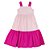 Vestido Midi Bicolor Pink - Imagem 1