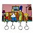 Porta Chaves Simpsons Acrílico - Imagem 1