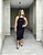 Vestido Rib Regata Liso Preto - Imagem 2