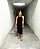 Vestido Rib Regata Liso Preto - Imagem 1