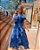 Vestido Aquarela Floral Ombro Só Farm - Imagem 1