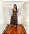 Vestido Longo Tigres Amarelos Farm - Imagem 1