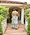 Vestido Cropped Borboleta em Flor Farm - Imagem 2