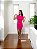 Vestido Curto Drapeado Pink (SEM TROCA) - Imagem 1