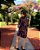 Vestido T-Shirt Logotuca Preto Farm - Imagem 2