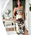 Saia Rib Midi Arabasque Farm - Imagem 1