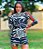 Vestido Rib ML Franzido Tropicos - Imagem 2