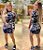 Vestido Rib ML Franzido Tropicos - Imagem 3