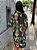 Vestido Tshirt Grafico Tropical - Imagem 3