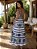 Vestido Midi Flores Azuis ( sem troca) - Imagem 1
