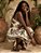 Vestido Rib Midi Romance de Passaro (SEM TROCA) - Imagem 1