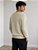 Sueter Tricot Bege Liso ZR - Imagem 1