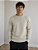 Sueter Tricot Bege Liso ZR - Imagem 2