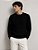 Sueter Tricot Preto ZR - Imagem 1