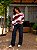 Casaco Jacquard Tricot Abstrato Lilás (sem troca) - Imagem 1