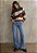 Casaco Jacquard Tricot Abstrato Bege (sem troca) - Imagem 1