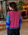 Casaco Jacquard Tricot Abstrato Azul - Imagem 2