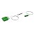 SPLITTER CONECTORIZADO SC/APC 1X4 - VERDE - Imagem 1
