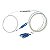 SPLITTER CONECTORIZADO SC/UPC 1X2 - AZUL - Imagem 1