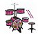 Bateria Musical Infantil Drum Lol Surprise Candide 9825 - Imagem 3