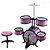 Bateria Musical Infantil Drum Lol Surprise Candide 9825 - Imagem 10