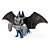 Batman Mini Figura De Luxo 10 Cm Com Armadura Sunny 2183 - Imagem 1