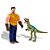 Kit Dinossauro Velociraptor + Boneco 30 cm - Adijomar - Imagem 2