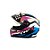 Capacete Lilás e Azul FW3 Nº58 GTN Super - Imagem 2
