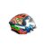 Capacete Azul Brilhante Coyote Nº58 NEWLIBERTY THREE - Imagem 1
