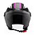 Capacete New Liberty Three Pro - Preto/Rosa Brilhante (60) - Imagem 4