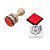 Carimbo e Almofada Selo Carta Hogwarts - Harry Potter - Imagem 3