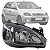FAROL CORSA 2008 A 2012 MONTANA LADO DIREITO MASCARA NEGRA - Imagem 1